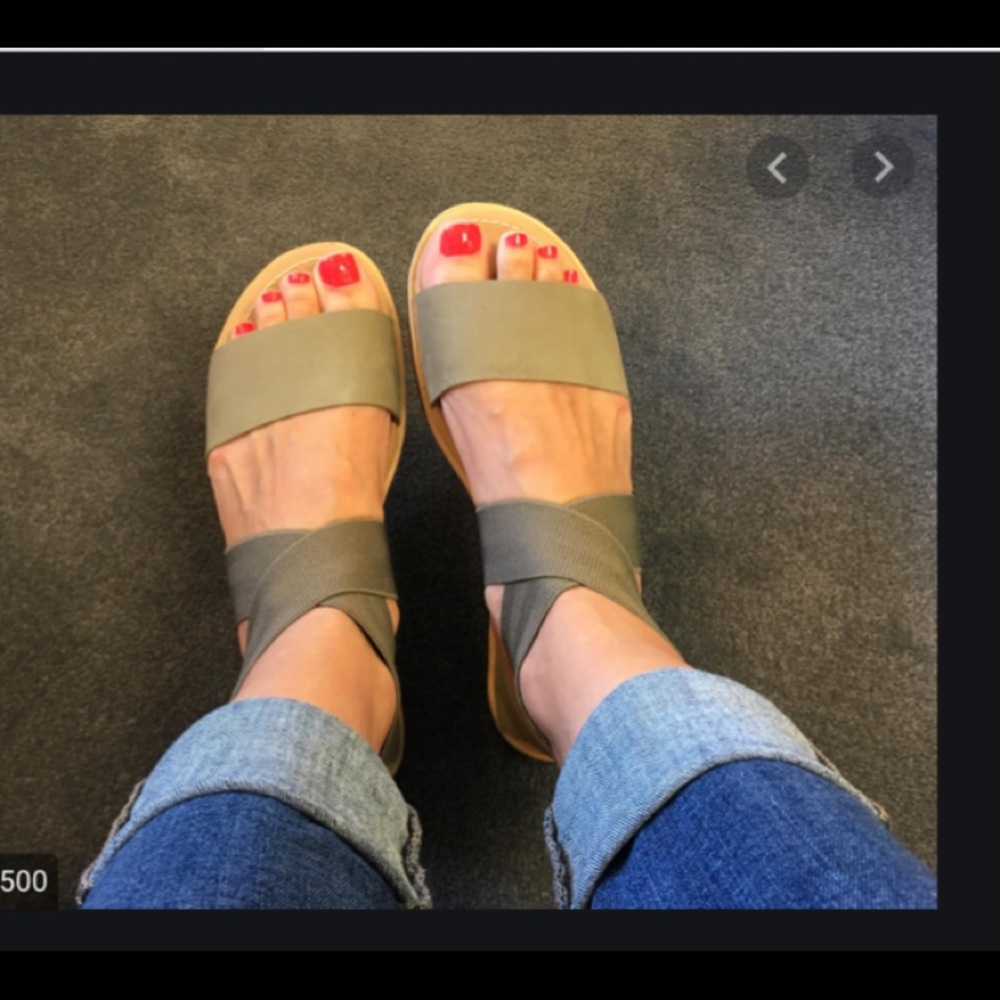 Sorel Ella sandal- Gray- Women’s size 7.5